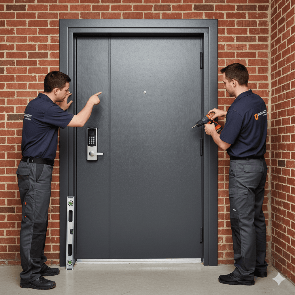 Výmena bezpečnostných dverí